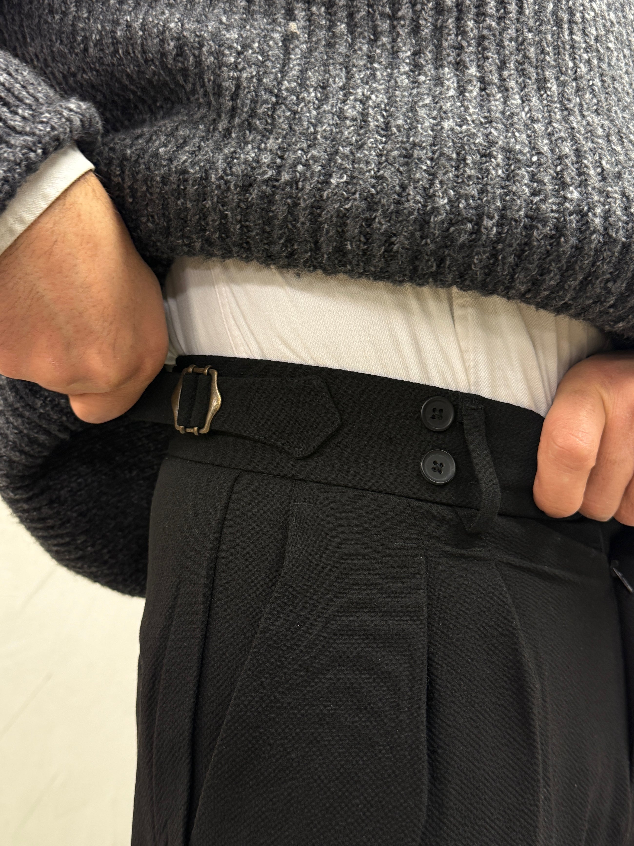 Elegante Bundfaltenhose