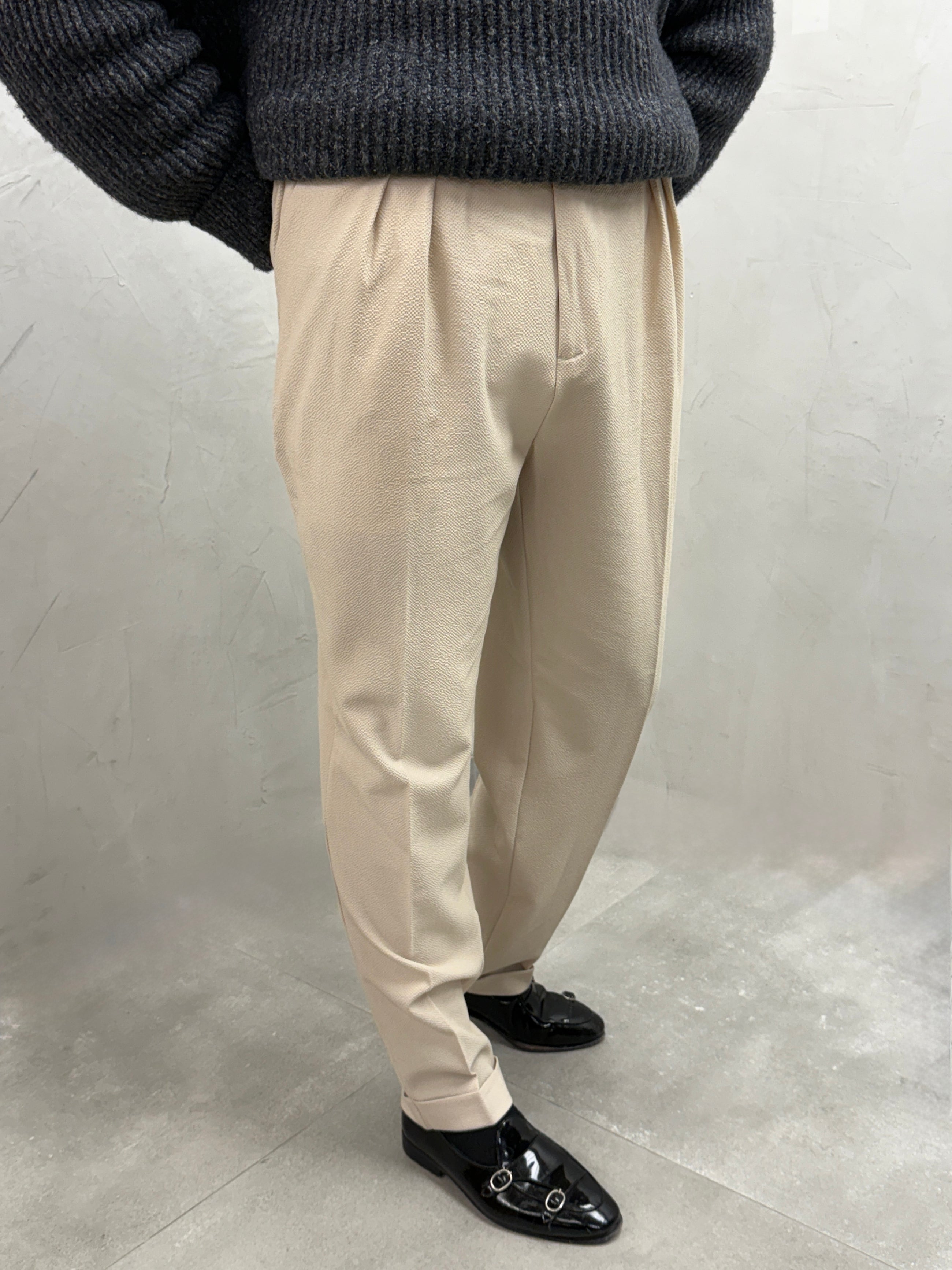 Elegante Bundfaltenhose