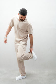 Essential Zip Polo Set