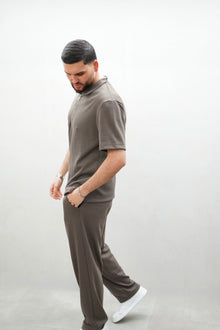 Essential Zip Polo Set