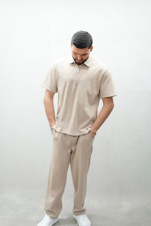 Essential Zip Polo Set