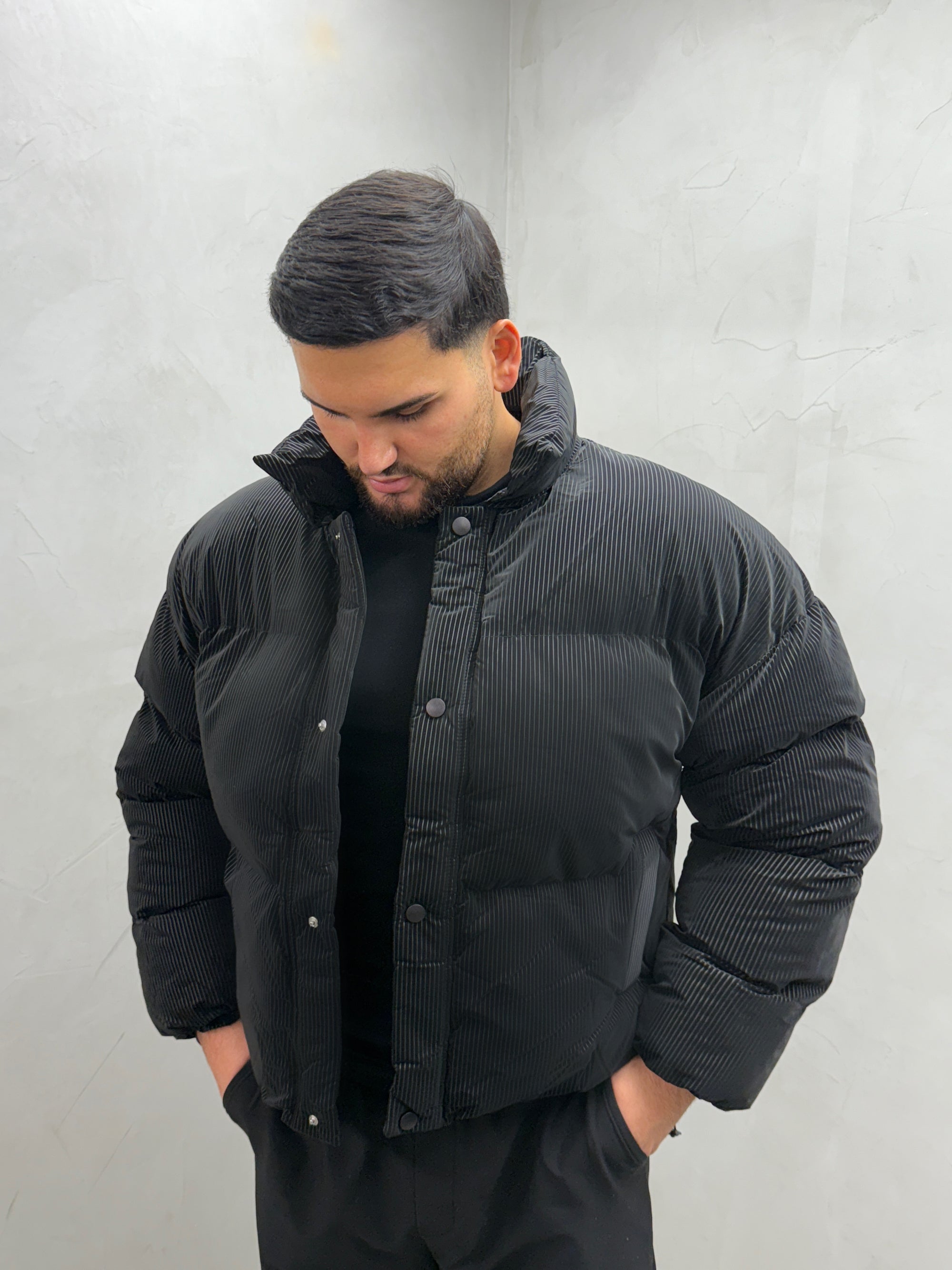 Struktur-Pufferjacke