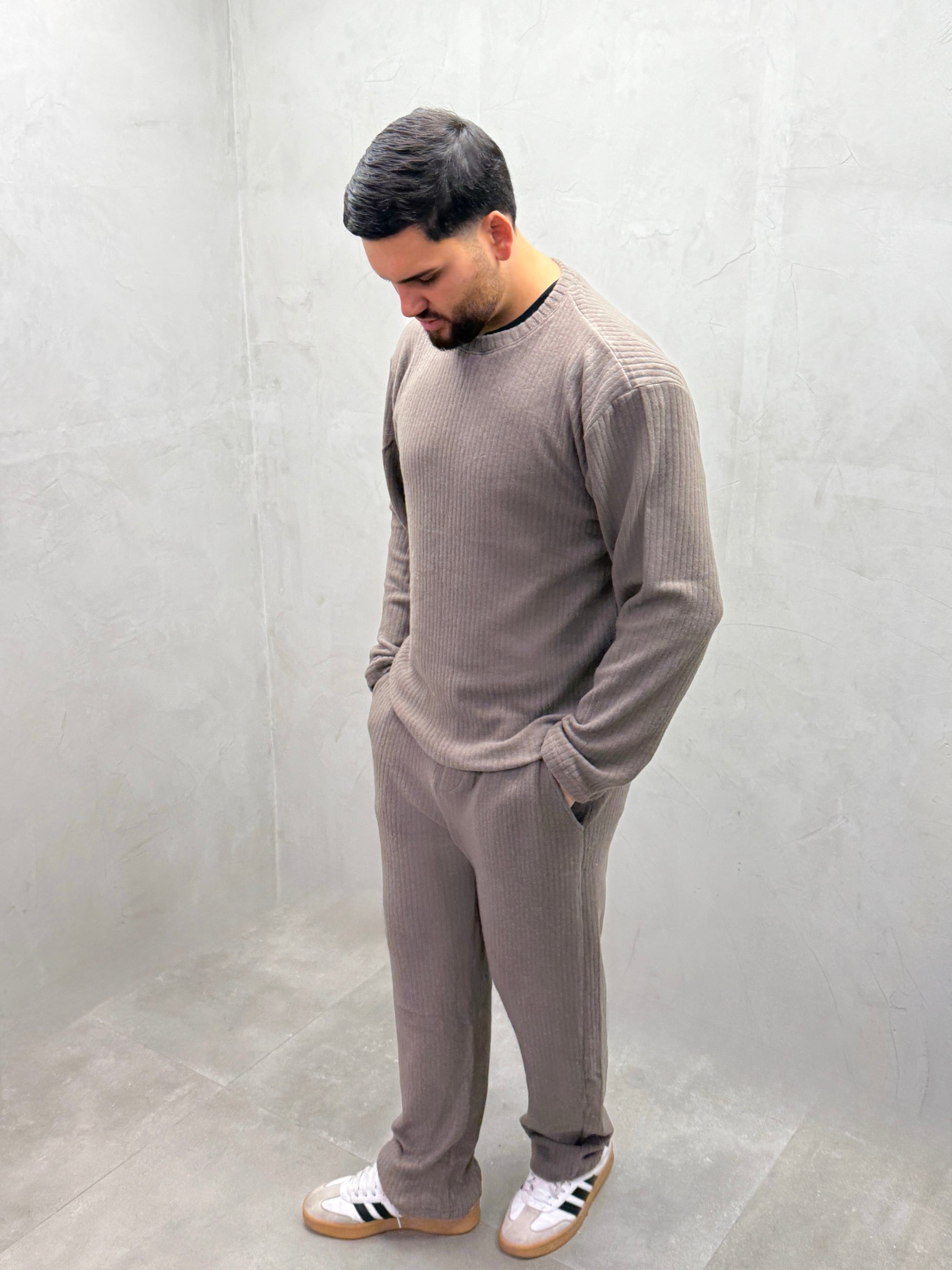 Rippstrick-Lounge-Set