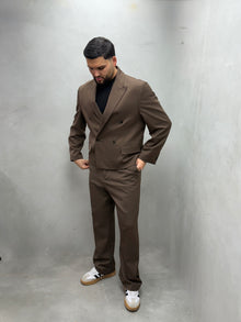 Oversize Doppelreihiger Anzug