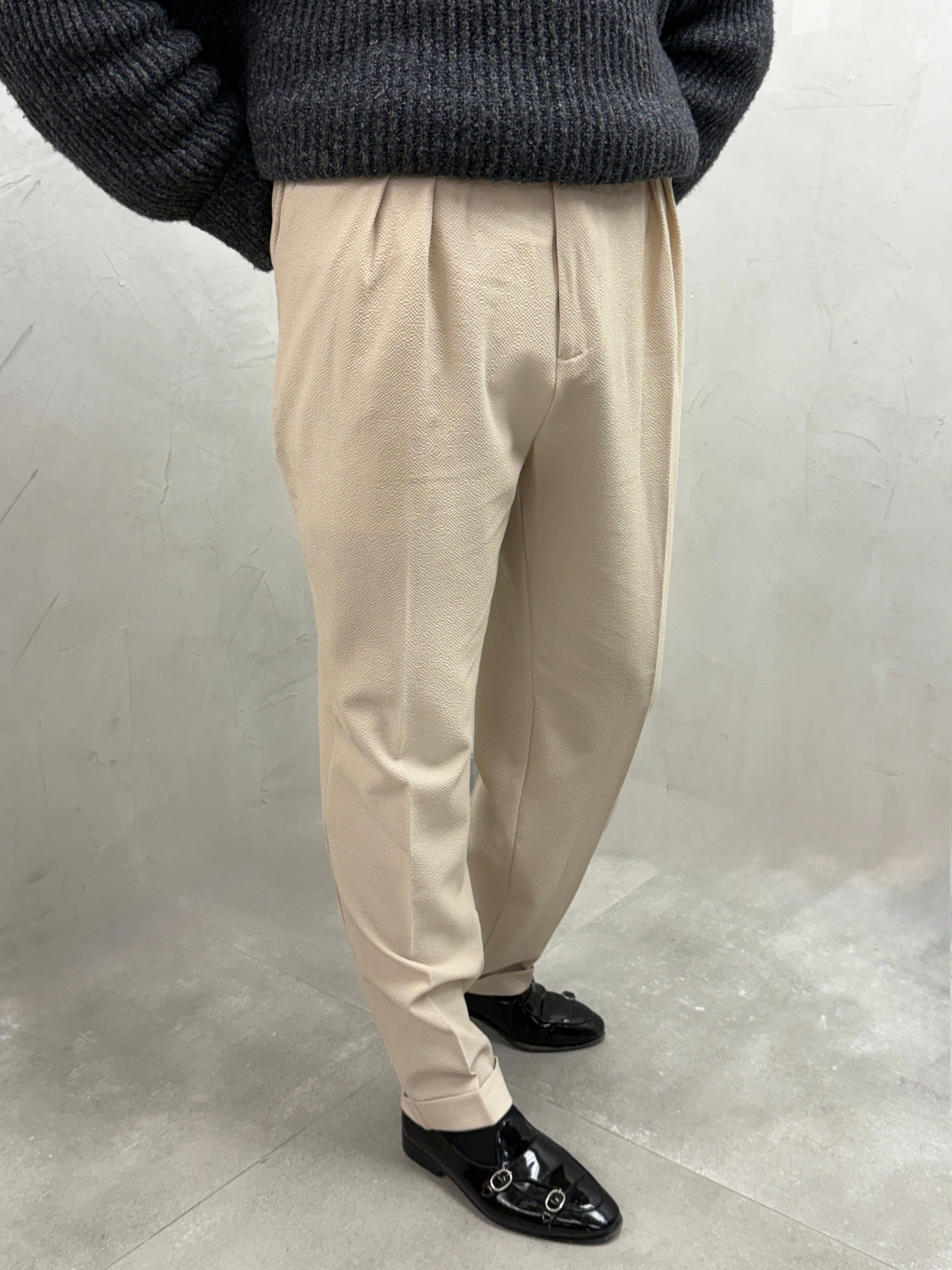 Elegante Bundfaltenhose