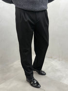 High-Waist Bundfaltenhose